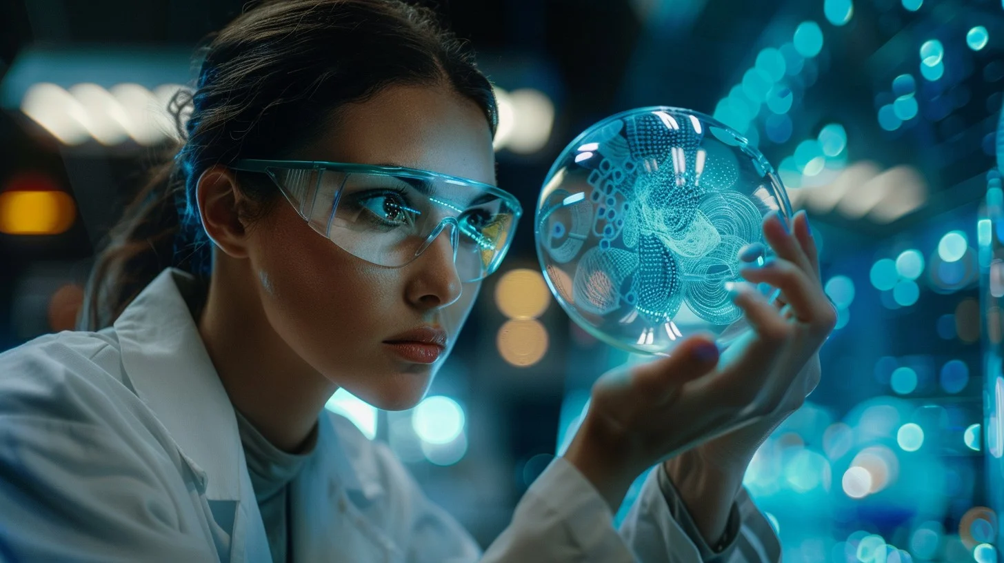futuristic-research-analysis-stockcake